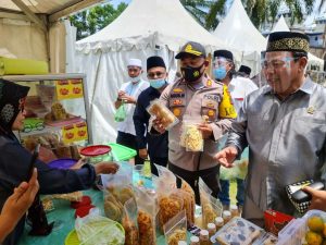 Kapolres Simalungun Ajak Peserta UMKM Untuk Tetap Menjalankan Roda Perekonomian di Masa Pandemi Covid-19