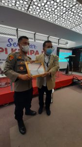 Diapresiasi Tanggulangi Kamtibmas, Kapolres Sergai Award Piagam Penghargaan Dari BPI KPNPA RI