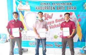 Peduli Pekerja Sosial, Bupati Zahir Berikan Vaksin Kepada SDM Pendamping PKH Kab. Batu Bara