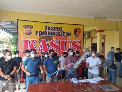 Tegas, Polda Banten Cepat Sikapi Viralnya Video Geng Motor, dan Amankan 10 Pelaku