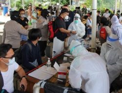 Polres Kepulauan Seribu Mencegah Penyebaran Dan Menekan Angka Kasus Covid-19