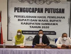 Tok! Haji Mo-Novi Dilantik, MK Tolak PHP Pilkada Sumbawa