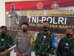 Panglima TNI dan Kapolri Tinjau Vaksinasi TNI-POLRI Bali Nusra, Ini Penjelasan Danrem 162/WB dan Kapolda NTB
