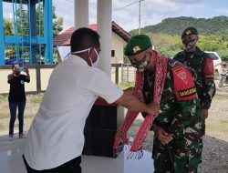 Dansatgas Pamtas RI-RDTL Sektor Timur Bertatap Muka Dengan Toga Toma Desa Silawan