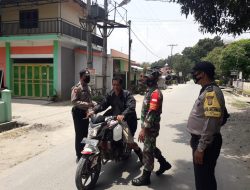 Laksanakan Operasi Yustisi, Polsek Kotarih Terapkan PPKM Terkait Pencegahan Virus Covid-19