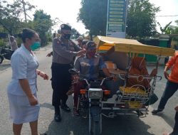 Kapolres Sergai Imbau Masyarakat Tanjung Beringin Galakkan 3T dan 5M