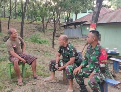 Tim Kesehatan Satgas Pamtas Yonif 742/SWY Cek Kondisi Anak-anak Pasca Sunatan Masal