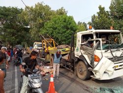Tabrakan Beruntun di Loteng, Satu orang Meninggal