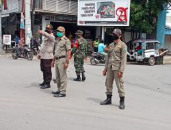 Polres Lotara Polda NTB Gelorakan Kampung Sehat 2 Melalui Ops Yustisi