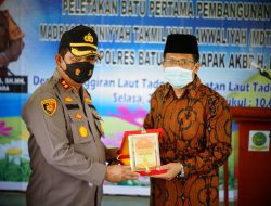 Kapolres Batu Bara, Peletakan Batu Pertama & Penandatangan prasasti