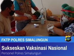 Fasilitas Kesehatan Tingkat Pertama (FKTP) Polres Simalungun Laksanakan Suntik Vaksin Covid – 19