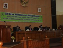 DPRD Sumbawa Gelar Paripurna terkait Umumkan Penetapan Paslon Capub Dan Cawabup Sumbawa Terpilih