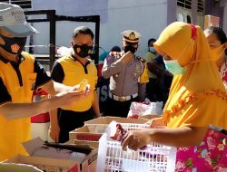 Dukung Program PEN,Kapolres Sergai Gelar Program Kedai Murah Serba Rp.2 Ribu