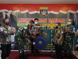 Danrem 162/WB Kukuhkan Pengurus Daerah XXV GM FKPPI NTB