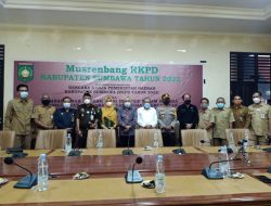 Pimpinan DPRD Sumbawa Hadiri Musrembang RKPD 2022