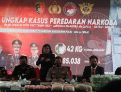 42,3 Kg Sabu dan 85 Ribu Ekstasi Berhasil digagalkan Bareskrim & Bea Cukai