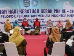 Istrinya Gubernur NTB Punya Program Strategis “AKU HATINYA PKK” dan “GAGAH BENCANA