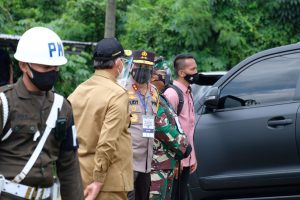 Kapolda Banten Bersama Pangdam III Siliwangi, Dampingi Kunker Presiden RI di Banten