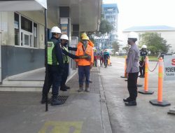 Patroli Ditpamobvit Polda Banten Putus Mata Rantai Penyebaran Virus Corona