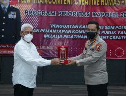 100 Hari Program Prioritas Jenderal Listyo Sigit, Humas Polri Gelar Pelatihan Konten Kreatif