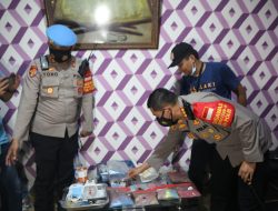 Rumah Produksi Ribuan Butir Pil Ekstasi, Di Grebek Satresnarkoba Polresta Tangerang