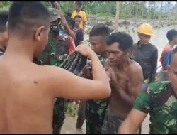 Aksi Heroik Kapten Mahfud dan Angoota Selamat 11 Warga dan Ternak Akibat Banjir