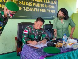 Dankolakops Satgas Pamtas RI-RDTL Tegaskan Jaga Perbatasan Sebagai Serambi Depan Negara