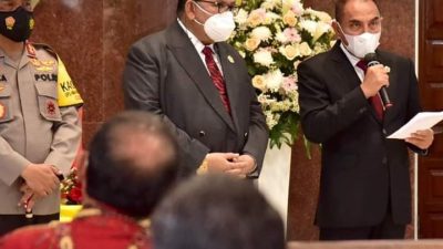 Gubsu Ucapkan Selamat Kepada Pengurus Moderamen GBKP 2020-2025