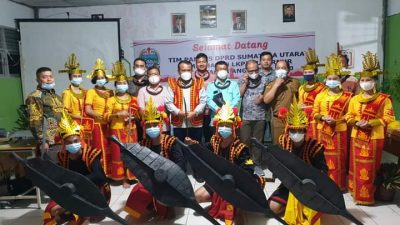Disambut Tarian Perang, Team Pansus LKPJ DPRD Prov Sumut Lakukan Kunjungan Sekaligus Peninjauan di Nias