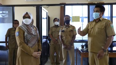 Perdana Masuk Kantor, Wabup Laksanakan Sidak & Sambut Pangdam
