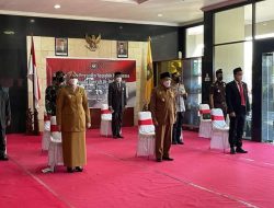 Bupati & Wakil Bupati Sumbawa Ikuti Arahan Presiden Jokowi Kepada Kepala Daerah Seluruh Indonesia Secara Virtual