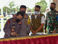 Gubernur NTB Dampingi Kapolri Resmikan Fasilitas Mapolda