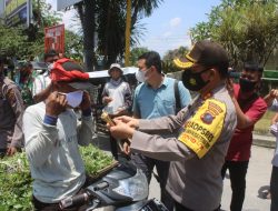 Antisipasi Penyebaran Covid19, Gugus Tugas Covid19 Kabupaten Sergai Gelar Ops Yustisi