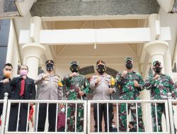 Kapolda Sumut Bersama Pangdam I Bukit Barisan Pantau Jalanya Perayaan Ibadah Paskah