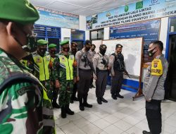 Kawal Puncak Perayaan Paskah, Kapolres Simalungun serta Dandim 0207/Simalungun Pimpin Patroli Skala Besar