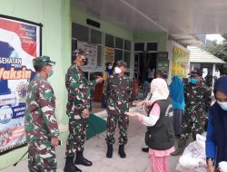 Danrem 162/WB Dampingi Mensos RI Kunjungi Korban Banjir di Bima