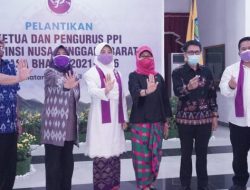 Bunda Niken Dilantik Jadi Ketua PPI NTB 2021-2026