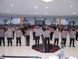 Resmi! Kasetukpa Polri Lantik Perangkat Korps Resimen Siswa SIP 50 WSA