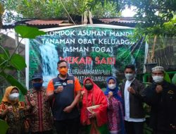 Kampung sehat kelurahan samapuin dikunjungi danrem  162 Wira Bhakti