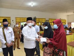 Ramadhan Penuh Berkah, Bupati Batu Bara Salurkan Zakat Dari Baznas