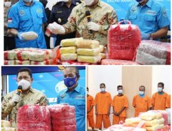 Nyatakan Perang, BNN Sita 212,39 Kilogram Sabu dan 19.700 Butir Ekstasi