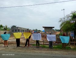 Puluhan Warga Datangi Lokasi Pembangunan Gudang milik PT Niagatama Kencana di Sei Rampah