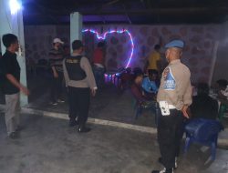 Cipta Kondisi di Bulan Ramadhan, Polsek Pantai Cermin Razia Lokasi Tempat Hiburan