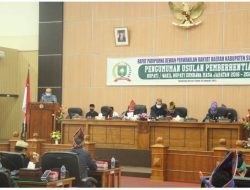 DPRD Sumbawa Paripurnakan Usulan Pemberhentian Bupati dan Wakil Bupati