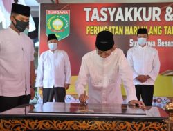 HUT Sumbawa Ke-62, Husni -Mo Persembahkan Prestasi Pembangunan