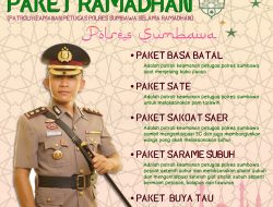 Inilah 5 Program  Polres Sumbawa di Bulan Ramadhan