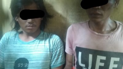 Tertangkap Di Kebun Ubi, Polsek Teluk Mengkudu Ringkus 2 Pelaku Curat