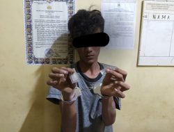 Warga Pantai Cermin Gol, Miliki Narkoba Jenis Sabu