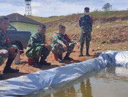 Kunjungi Pos, Dansatgas Tekankan Jangan Buat Pelanggaran, Tetap Semangat dan Berikan Yang Terbaik
