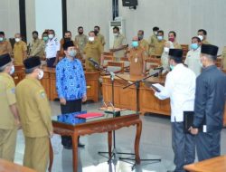 Bupati Lantik Jaksa Utama Pratama Hademan Sebagai Kepala Inspektorat Kabupaten Lombok Barat